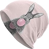 sunwarshile Alpaca Llama Beanie Hat Slouchy Knitted Chemo Thin Skull Cap for Women Men Running