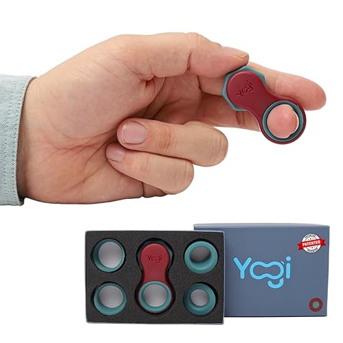 Yogi Fidget Toy – Silent Sensory Spinner for Adults Kids