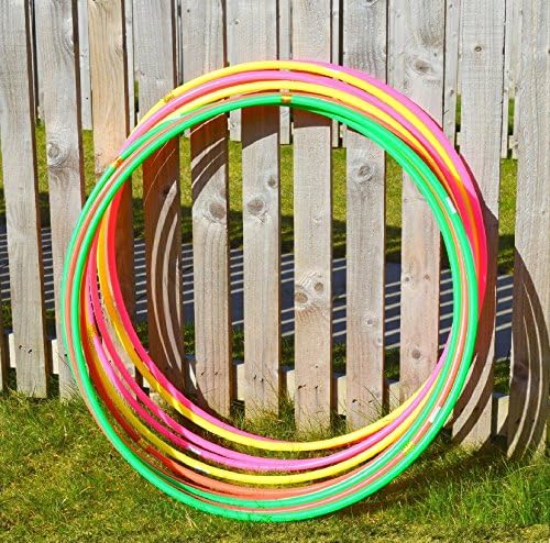 Children's Adults Multicolour Hula Hoop Sports Fitness Activity Hoola Hoop Game Outdoor Garden Toy Wilsons Direct (2)