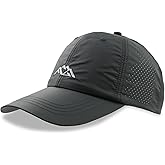Hiking Cap, Quick Dry Run Hat Cooling Breathable Baseball Cap, Adjustable Traveling Hat with Mountain Peak Logo