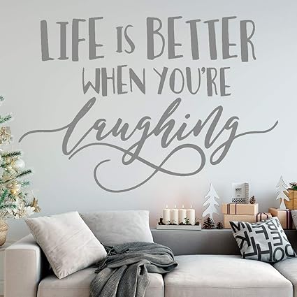 Citazioni Creative Life Is Better Adesivi Murali Carta Da