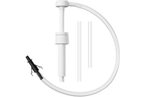 AOSDC Fluid Pump for Standard Quart Bottles - 8cc Per Pump Stroke，transmission fluid pump ，Transmission Fluid Pump with 3rd Hand Adapter，Transfer Gear Oil，Differential & Transmission Fluid (1Pack-28mm) (1)