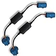 2PCS 9004/HB1 Car Canbus Decoder, Led light Kit, Anti-Flickering Harness Error Free Resistor, Universal Car Accessories Load Resistors for Most Cars Trucks SUVs