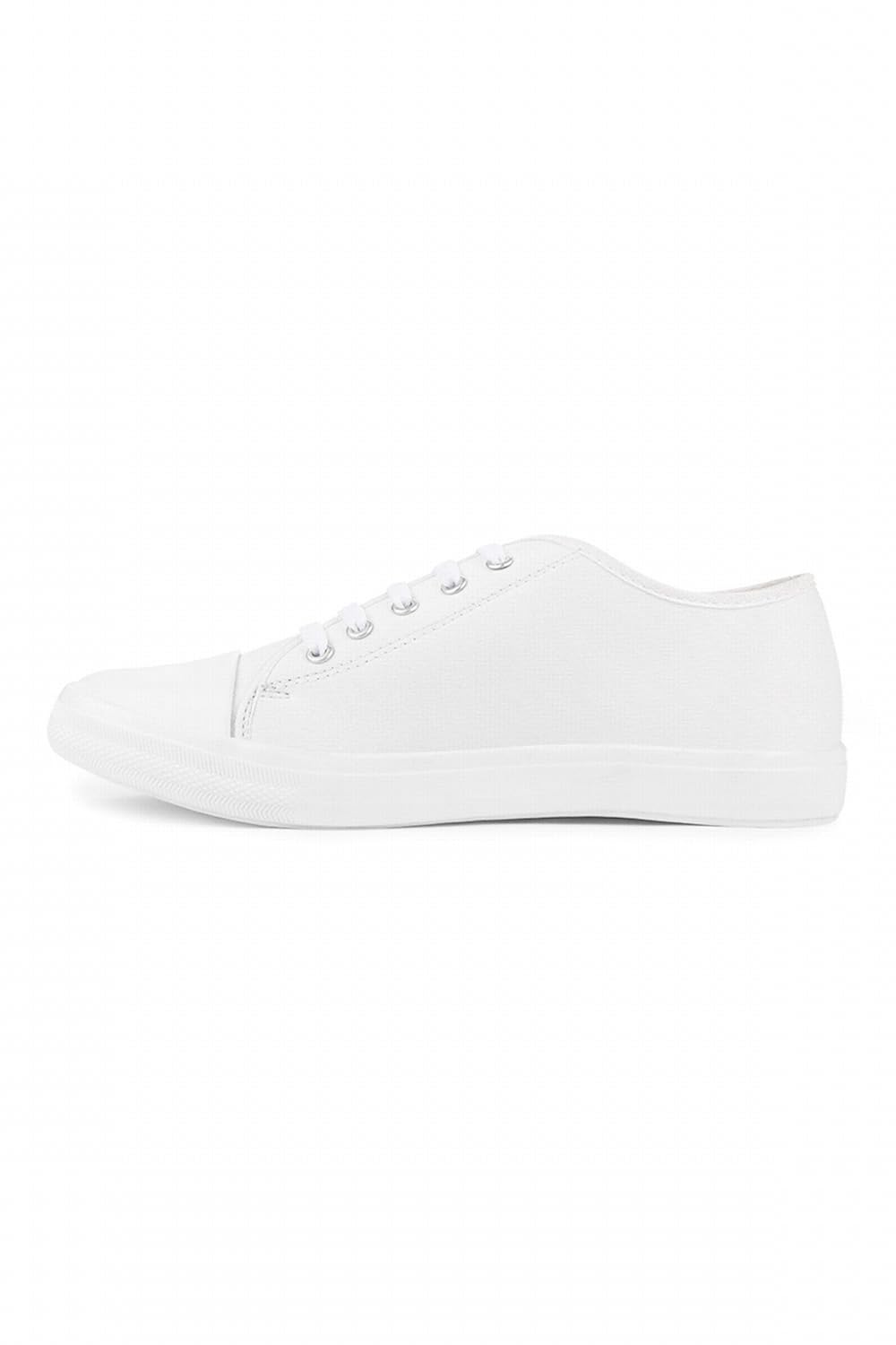 zapatoz womens fabric white color casual shoe