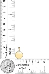 Amazon Essentials Girls Polished Round Locket