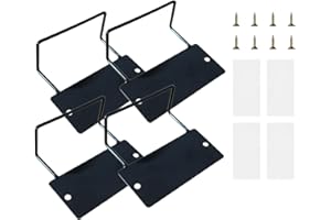 Set of 4 Quick Installation Bed Frame Clips Mattress Movement Retainer Metal Wood Furniture Stabilizers Bracket Wooden Bed Ma