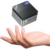GMKtec Mini PC N97 Preinstalled Windows 11 Pro, G5 Micro Desktop Computer, 12th Gen Intel Alder Lake N97 (up to 3.60GHz) 12GB