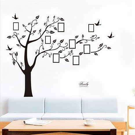 bobrvladikotbobra vinilo adhesivo decorativo para pared diseno de arbol familiar facil de instalar y aplicar para decoracion de hogar