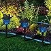 OUTXPRO LED Solar Powered Garden Path Light with Electronic Mosquito Zapper Function - 2 in 1 Zapper and Lantern Light Switch