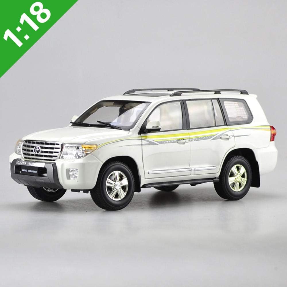 doudouTU Die Cast Car Decoration 1:18 World Famous Lc200 Car Alloy Model Car Static Metal Model Vehicles With Original Box Gifts For Adult Car Fans