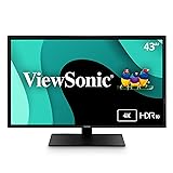 ViewSonic VX4381-4K 43 Inch Ultra HD MVA 4K Monitor