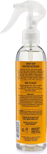 Camille Rose Honey Dew Refresher Nourishing Hair Spray 8.0 fl oz Hydrate Soothe view 2