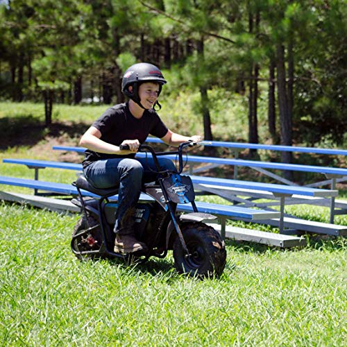 Monster Moto Electric Mini Bike 1000W (MME1000BRM)(Black/Blue