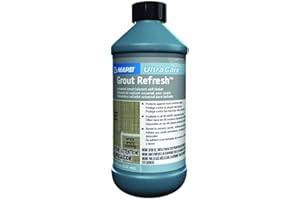 Mapei Grout Refresh Colorant and Sealer: Grout Paint and Sealant - 8 Ounce Bottle, Avalanche
