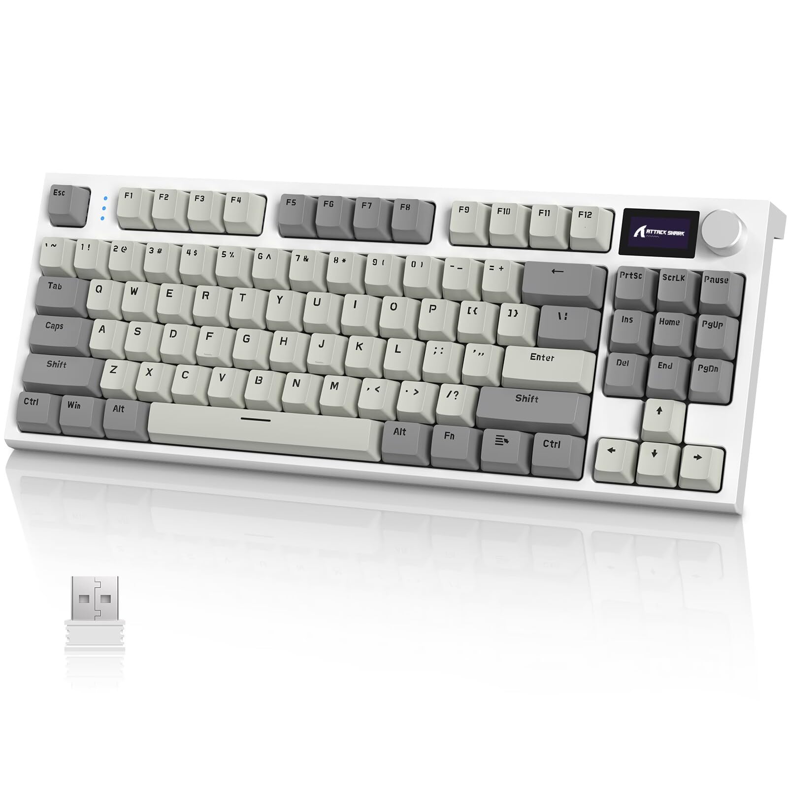 Mua ATTACK SHARK RK86 RGB 75% Wireless Gasket Mechanical Keyboard ...