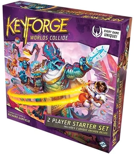 KeyForge Dark Tidings Einzeldeck – Kartenspiel, 1 Einzigartiges 36-Karten-Deck, Ab 14 Jahre, Englisch
