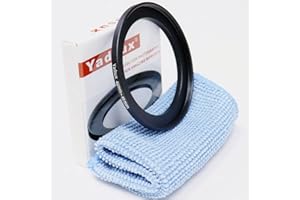 YADSUX 46mm to 49mm Step Up Ring, for Camera Lenses and Filter,Metal Filters Step-Up Ring Adapter,The Connection 46MM Lens to 49MM Filter Lens Accessory