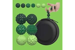 Orbs - Magnetic Fidget Balls for Adults & Teens. 6 Unique Textures, Soft Silicone for Silent stimming. Sensory Support for Au