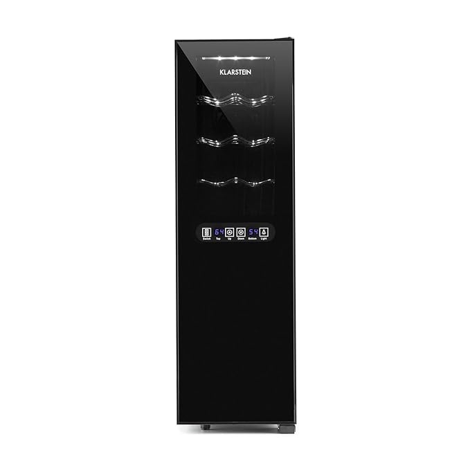 KLARSTEIN Bellevin Wine Cooler • Refrigerator • 1.6 Cubic Feet • 2