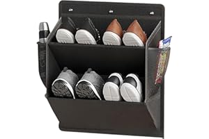 RV Shoe Storage,Wall Mounted Shoe Rack | Space Saving Adhesive Holder for Hat Toy Toiletry, Closet Organization, RV Accessori