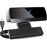 XOCLON 1080p Webcam for PC Laptop Desktop Computer, USB Webcam with Microphone, Streaming Camera, Plug & Play, for Meeting/Online Video Calls