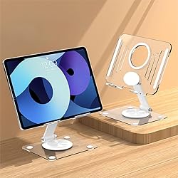 OGMAPLE Tablet Stand, 360° Rotatable iPad Stand