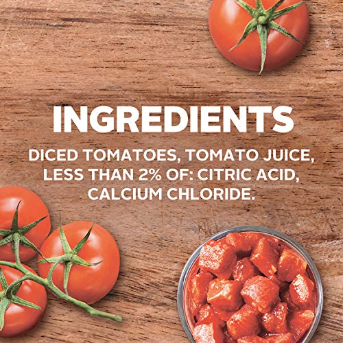 HUNT’S DICED TOMATOES NO SALT ADDED, 14.5 OZ.