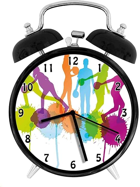 Amazon Co Jp 大きなシルエットでボールを投げる選手シルエットアクティビティ楽しいテーマ メタルフレーム つや消し仕上げ 直径9 5 Cm ホーム キッチン