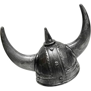 KRYTJACZ Norses Vikinges Helmets with Horns Warrrior Hat Cosplay Accessory LARP Vikinges Costume for Halloween Cosplay LARP