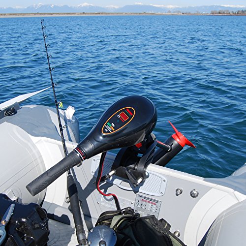 image for SEAMAX 65 Pound Thrust 32 Inches Shaft 12V Electric Trolling Motor, Sa