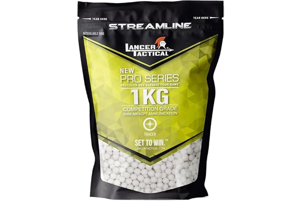 Lancer Tactical green glow in the dark tracer 6mm airsoft BBs