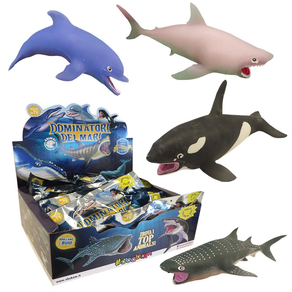 SBABAM Dominatori dei Mari Pack of 3 Animal Discovery Sachets