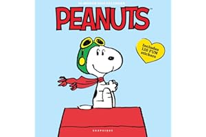 Graphique 2024 Peanuts Wall Calendar, 12” x 12”, Thick Paper, Home & Office Organizer, Large Monthly Grid, 3 Languages & Marked Holidays, 4 Month Preview Page for 2025