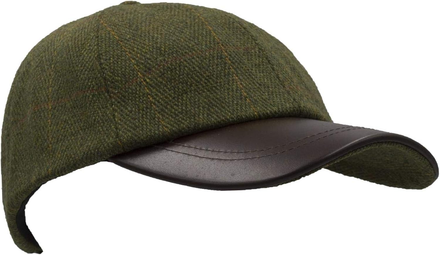 Walker and Hawkes Men Derby Tweed Baseball Cap Hunting Shooting Hat