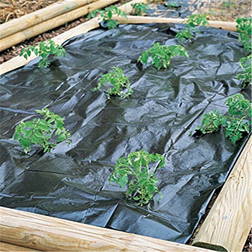 Ecover 3oz Garden Weed Barrier Landscape Fabric Erosion Control Mulch Mat Garden Ground Cover Mat, 3' x 10' - Thumbnail 2