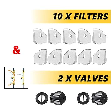 Staubmaske Staubschutzmaske Schutz Maske Waschbar Feinstaubmaske Ersatzfiltern, Mehrweg aktivkohle Maske Atemschutz Anti-Verschmutzung für Radfahren Motorrad Fahrrad