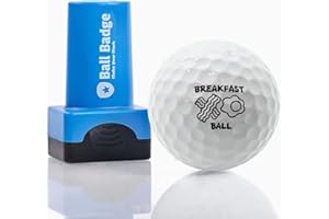 HODL 21 Ball Badge - Golf Ball Stamp (The Golf Series), Self-Inking Golf Ball Stamper, Personalized Waterproof Ink for Customizing Golf Balls - Cool Golf Accessories & Gifts for Men and Women