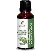 Wormwood Oil (Artemisia Absinthium) Essential Oil 100% Pure Natural Undiluted Uncut Therapeutic Grade Oil 0.51 Fl.OZ