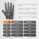 OKIAAS Black Vinyl Gloves Large 5 mil 100 Count Latex Free Food Prep view 6