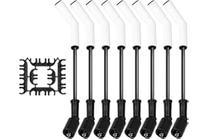 FILTERUP 8pcs Ls Spark Plug Wire Set, 9070C Ceramic Spark Plug Wire with Extreme 9000 Ceramic Boot Compatible with LS Terminals LS3 LS4 LS7 LT Engines