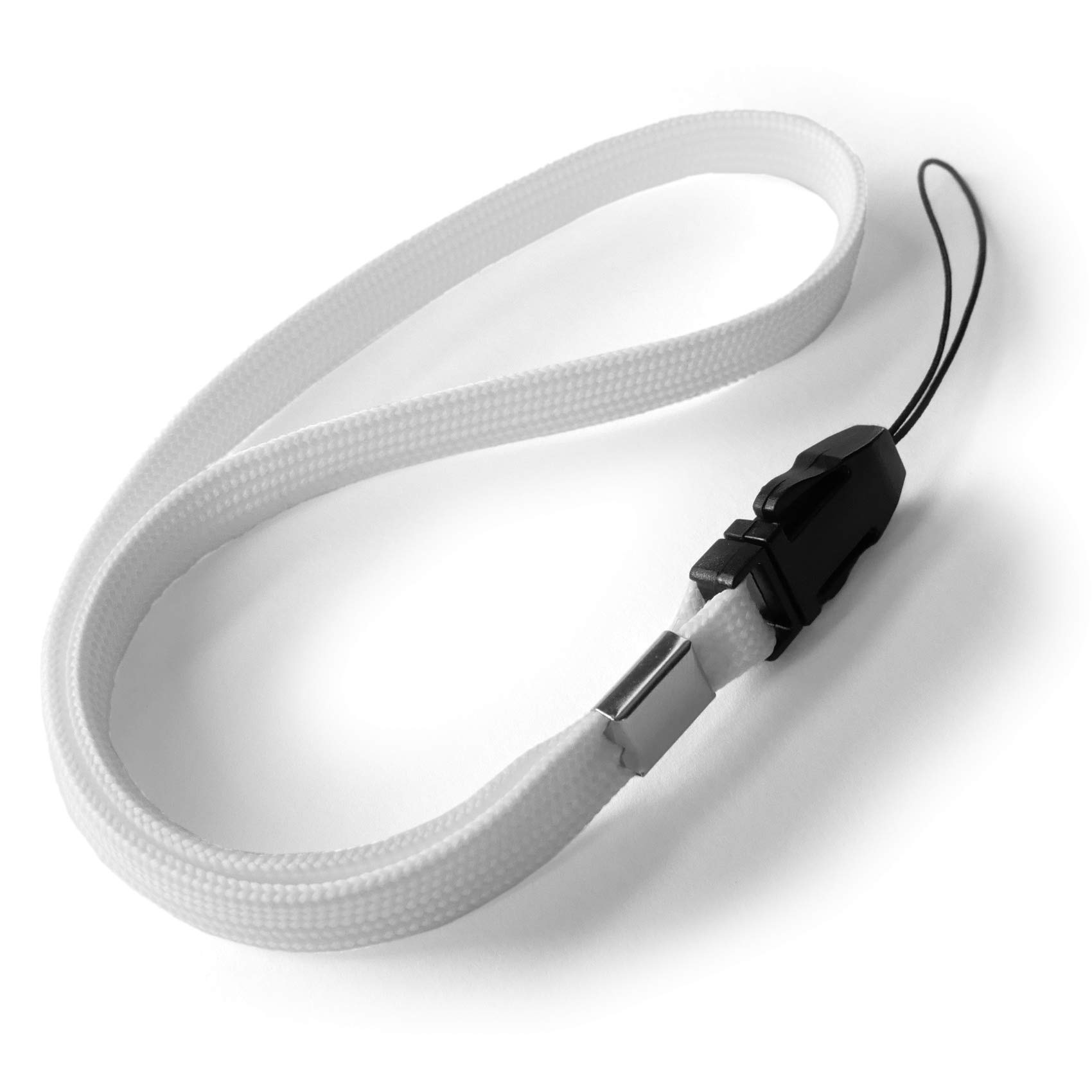 trage.band Robust Wrist Lanyard / Hand Strap (Pack of 5) White
