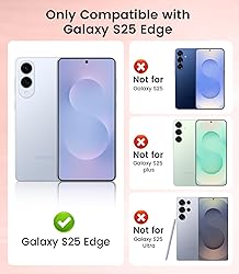 TOBOVON Slim Thin for Samsung Galaxy S25 Edge