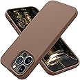 OTOFLY Designed for iPhone 14 Pro Max Case, Silicone Shockproof Slim Thin Phone Case for iPhone 14 Pro Max 6.7 inch (Light Brown)