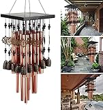 YLYYCC 28 Brass Tube Wind Chimes Copper Bell Decoration Wind Chime Gift