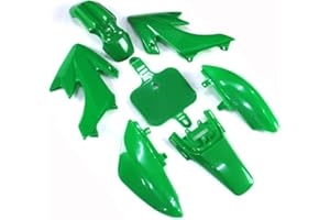 TC-Motor Green Fender Plastic Fairing Kits Kit For Honda XR50 CRF50 Chinese 50cc 90cc 110cc 125cc 140cc 150cc 160cc Dirt Pit Bike
