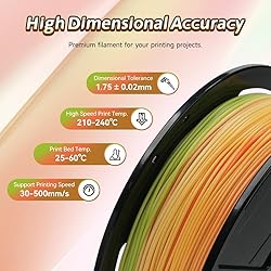 FLASHFORGE Rapid PLA Gradient Filament 1.75mm