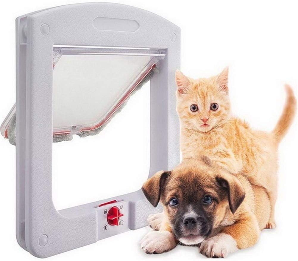 ZWsj King Pets Door Cat Door Animal Small Pet Cat Dog Gate Doors Pet