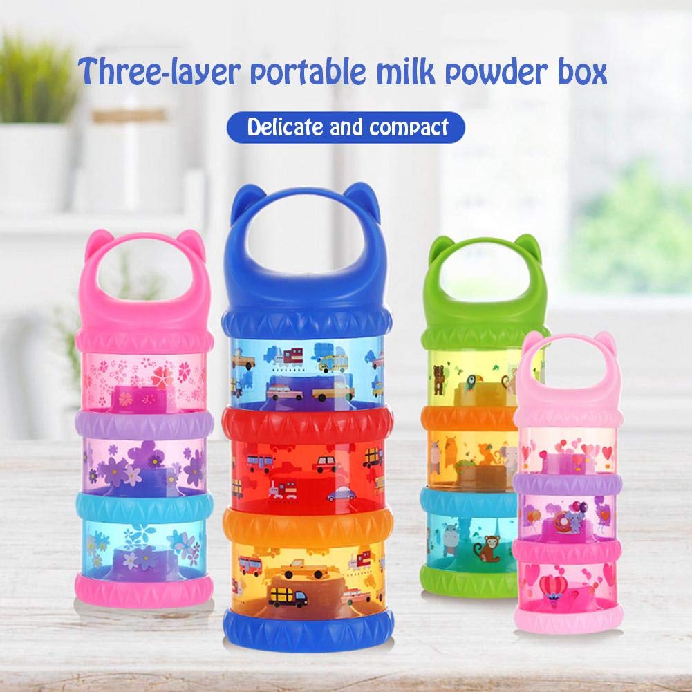 Seasaleshop2 Boites De Conservation De Lait Poudre De Bebe Bebe Boite Alimentaire Distributeur De Lait En Poudre 3 Boites Dose Poudre De Lait Le Repas De Bebe Bebe Puericulture Centroarco Com