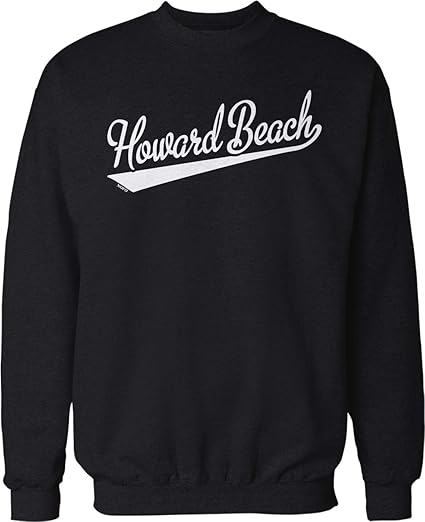 beach crew neck sweatshirt