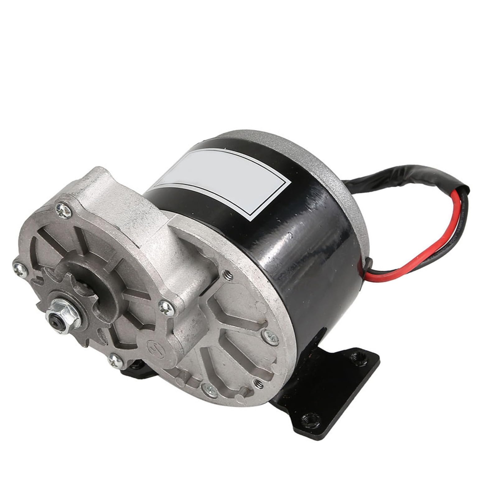 Alomejor Gear Reduction Electric Motor with 9 Tooth Sprocket DC Gear Reduction Motor 12V 250W for Scooter